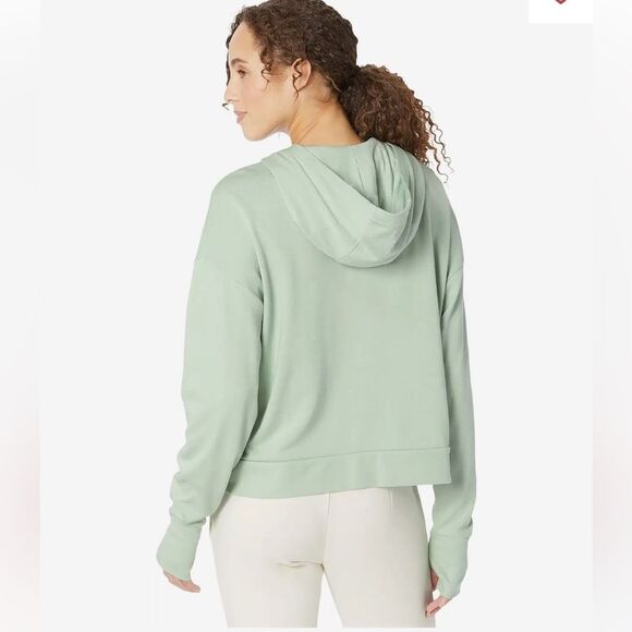 Sweaty Betty After Class Relaxed Hoodie in Salix Green 4 - Picture 4 of 11